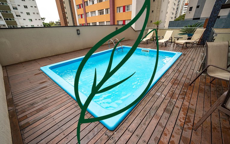 Academia, Piscina, Garagem, Ap Completo