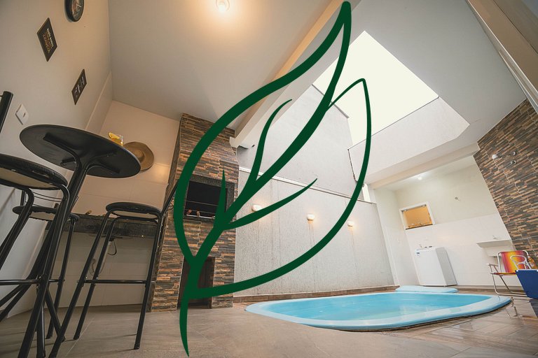 Piscina Privativa + Churrasqueira | 200m Mar