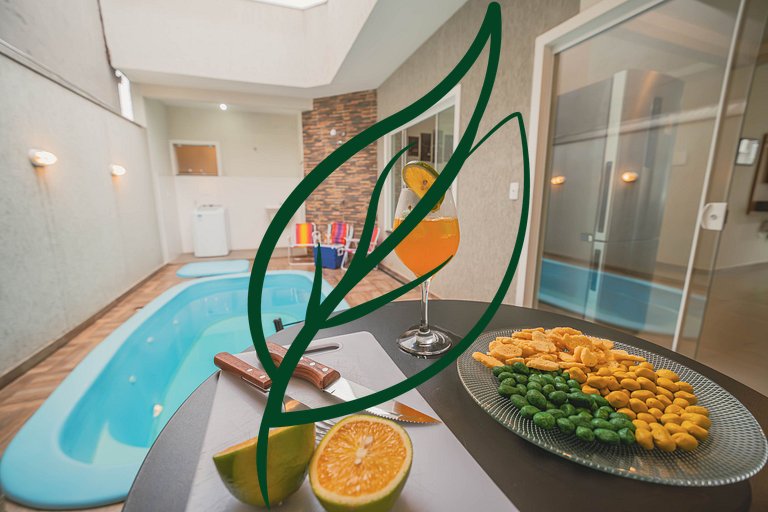 Piscina Privativa + Churrasqueira | 200m Mar