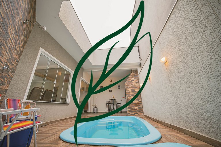 Piscina Privativa + Churrasqueira | 200m Mar