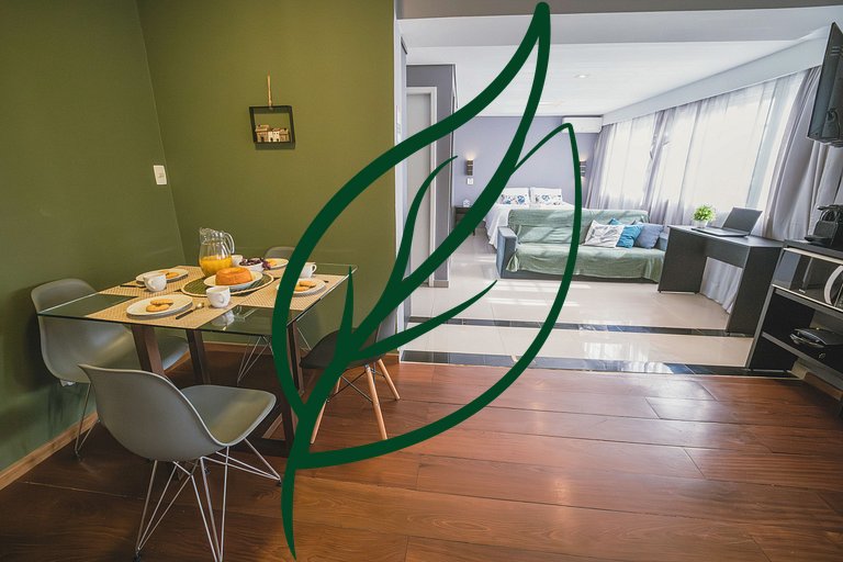 Espaço para famílias perto do Barigui + 2 vagas