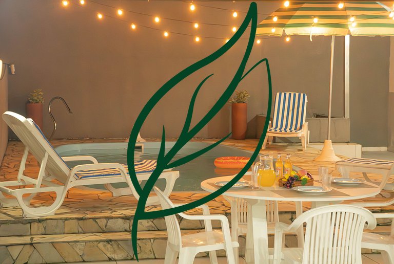 Piscina e Espaço Gourmet | A 50m da Praia