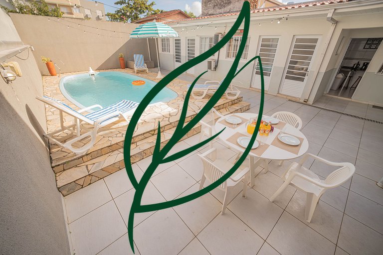 Piscina e Espaço Gourmet | A 50m da Praia