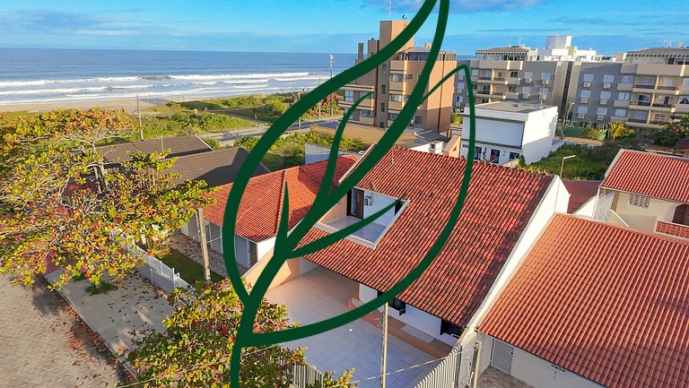 Piscina e Espaço Gourmet | A 50m da Praia