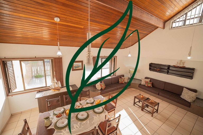 Piscina e Espaço Gourmet | A 50m da Praia
