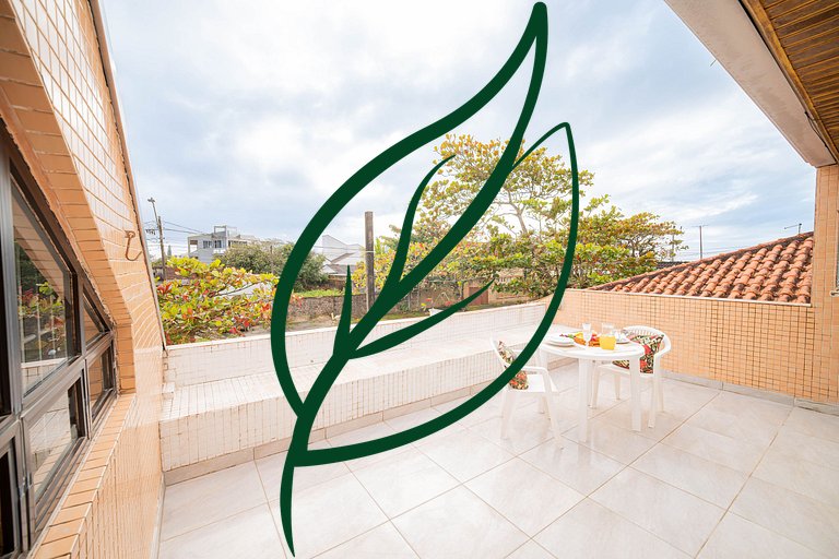 Piscina e Espaço Gourmet | A 50m da Praia