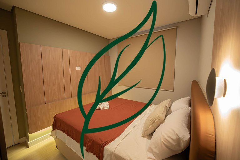 Apto Novo 2Q Ecoville | Rooftop + Churrasqueira