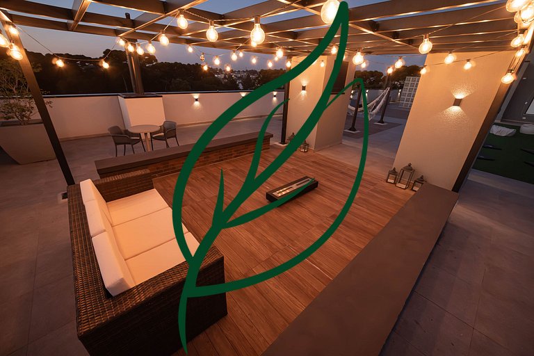 Apto Novo 2Q Ecoville | Rooftop + Churrasqueira