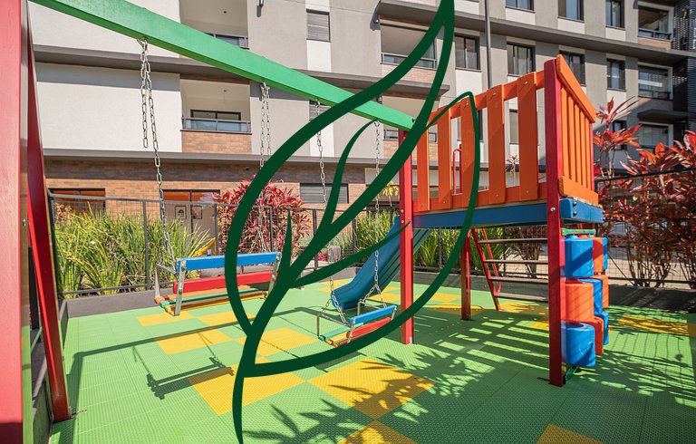 Apto Novo 2Q Ecoville | Rooftop + Churrasqueira