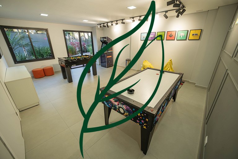 Apto Novo 2Q Ecoville | Rooftop + Churrasqueira
