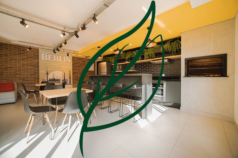 Conforto e praticidade no Água Verde C/ Coworking