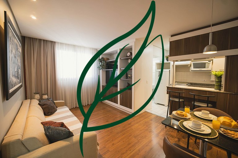 Pet Friendly a 900m do Barigui | Piscina + Vaga