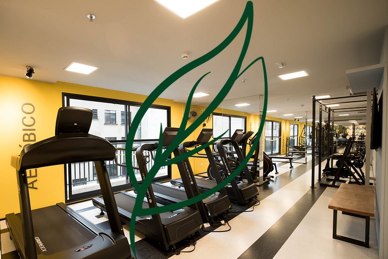 Conforto e Praticidade Centro, Academia, CoWorking